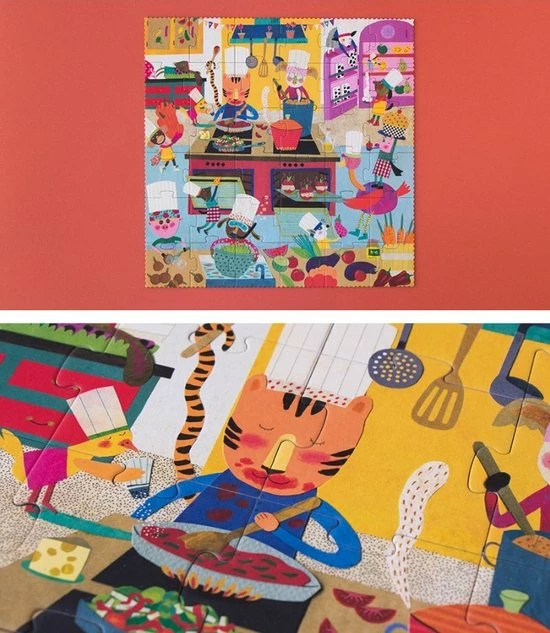 I Want To Be A Chef Puzzel (3+) - Londji 14 I Want To Be A Chef Puzzel (3+) - Londji - Afbeelding 12