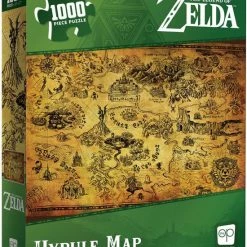 Usaopoly The Legend Of Zelda Puzzel Hyrule Map (1000 Pieces)
