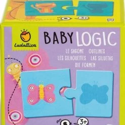Ludattica Legpuzzel Baby Logic Outlines Karton 20 Stukjes