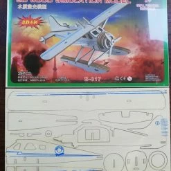 MTC Houten 3d Puzzel Water Vliegtuig Seal Fighter -Puzzels Verkoopwinkel 550x680