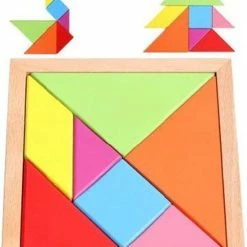 Akyol Tetris Vormen Puzzel - Houten Blokjes Tangram - Educatief Spel 4 Jaar - Ruimtelijk Speelgoed - 7 Stukken -Puzzels Verkoopwinkel 550x686 1