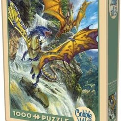 Cobble Hill Puzzel Waterfall Dragons - 1000 Stukjes