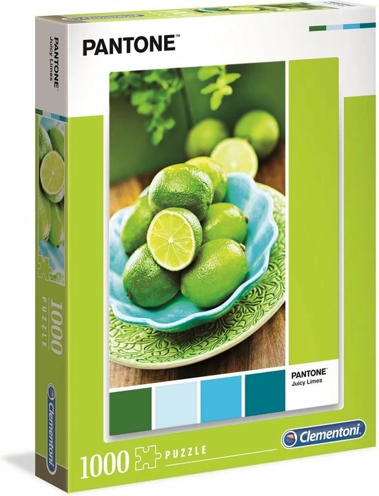 Clementoni Legpuzzel - Pantone Puzzle Collectie - Lime Punch - 1000 Stukjes, Puzzel Volwassenen 5 Clementoni Legpuzzel - Pantone Puzzle Collectie - Lime Punch - 1000 Stukjes, Puzzel Volwassenen - Afbeelding 3