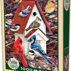 Cobble Hill Puzzle 1000 Pieces - Winter Birdhouse -Puzzels Verkoopwinkel 550x722 4
