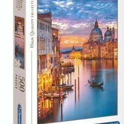 Clementoni Legpuzzel - High Quality Puzzel Collectie - Lighting Venice - 500 Stukjes, Puzzel Volwassenen -Puzzels Verkoopwinkel 550x724