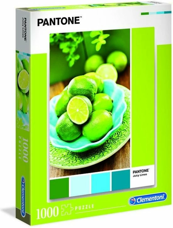 Clementoni Legpuzzel - Pantone Puzzle Collectie - Lime Punch - 1000 Stukjes, Puzzel Volwassenen 6 Clementoni Legpuzzel - Pantone Puzzle Collectie - Lime Punch - 1000 Stukjes, Puzzel Volwassenen - Afbeelding 4