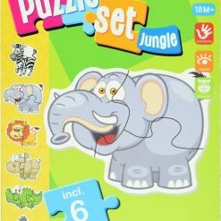 Toi Toys BV Toi-toys Legpuzzel Set Jungle Junior Hout 15 Stukjes -Puzzels Verkoopwinkel 550x729 1
