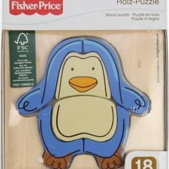 Fisher-Price Houten Puzzel Pinquin 6 Pcs Fisher Price