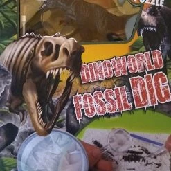Merkloos DinoWorld Fossiel Hakken Puzzel Met Dino (1 Stuk) Assorti -Puzzels Verkoopwinkel 550x746