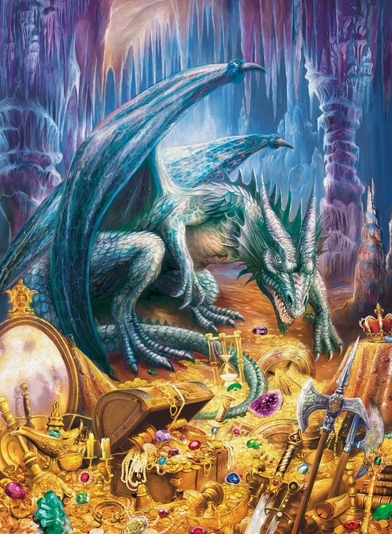 Ravensburger Puzzel Het Hol Van De Draak - Legpuzzel - 100XXL Stukjes 4 Ravensburger Puzzel Het Hol Van De Draak - Legpuzzel - 100XXL Stukjes - Afbeelding 2