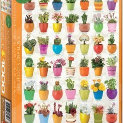 Eurographics Puzzel Cacti & Succulents - 1000 Stukjes