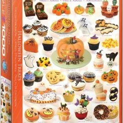 Eurographics Puzzel Halloween Lekkernijen - 1000 Stukjes