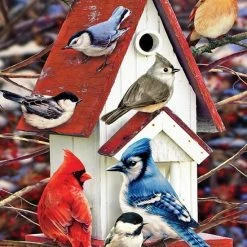 Cobble Hill Puzzle 1000 Pieces - Winter Birdhouse