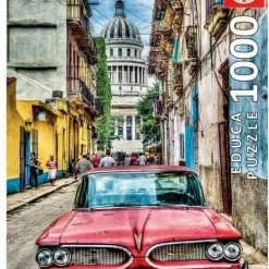 Educa Oldtimer In Havana - 1000 Stukjes -Puzzels Verkoopwinkel 550x774