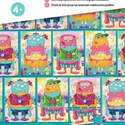 Ravensburger Mix & Match Puzzel Grappige Monsters - 3 X 24 Stukjes - Kinderpuzzel 20 Ravensburger Mix & Match Puzzel Grappige Monsters - 3 X 24 Stukjes - Kinderpuzzel -Puzzels Verkoopwinkel 550x776 4