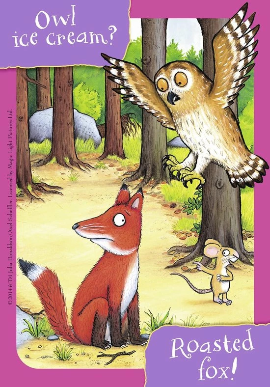 Ravensburger The Gruffalo My First Puzzels -2+3+4+5 Stukjes - Kinderpuzzel 5 Ravensburger The Gruffalo My First Puzzels -2+3+4+5 Stukjes - Kinderpuzzel - Afbeelding 3