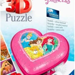 Ravensburger Hartendoosje Disney Princess - Girly Girl 3D Puzzel - 54 Stukjes -Puzzels Verkoopwinkel 550x793
