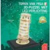 Evora Toren Van Pisa 3D-puzzel Met Led-verlichting -Puzzels Verkoopwinkel 550x794 2