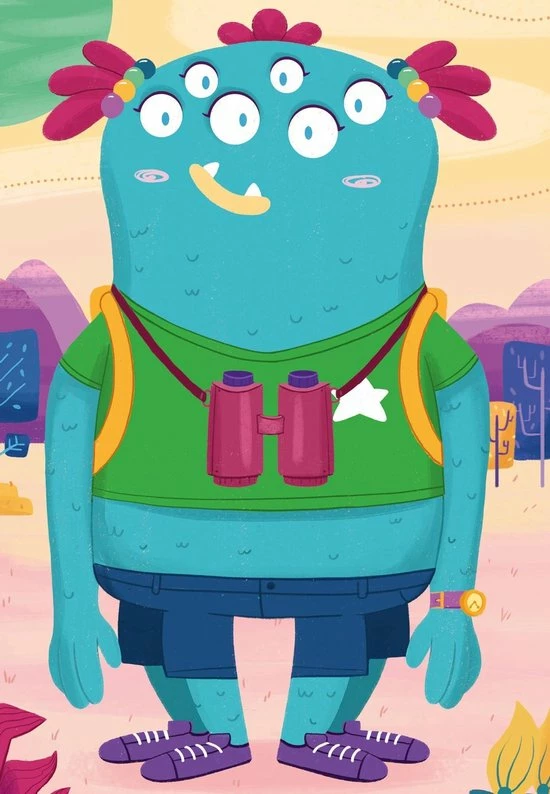 Ravensburger Mix & Match Puzzel Grappige Monsters - 3 X 24 Stukjes - Kinderpuzzel 5 Ravensburger Mix & Match Puzzel Grappige Monsters - 3 X 24 Stukjes - Kinderpuzzel - Afbeelding 3