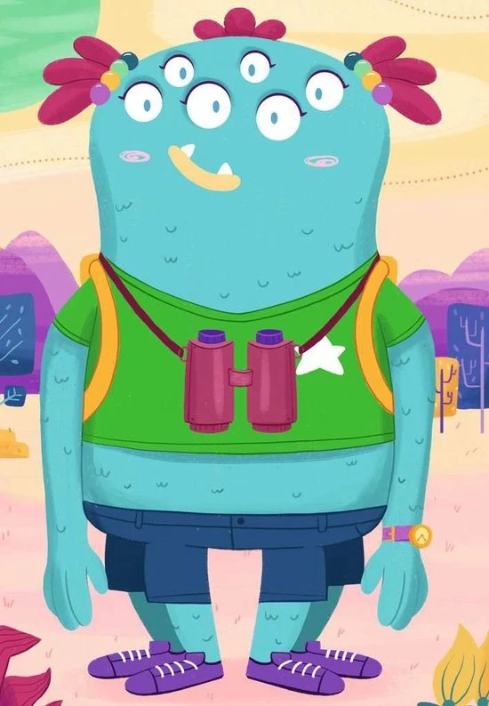 Ravensburger Mix & Match Puzzel Grappige Monsters - 3 X 24 Stukjes - Kinderpuzzel 7 Ravensburger Mix & Match Puzzel Grappige Monsters - 3 X 24 Stukjes - Kinderpuzzel - Afbeelding 5