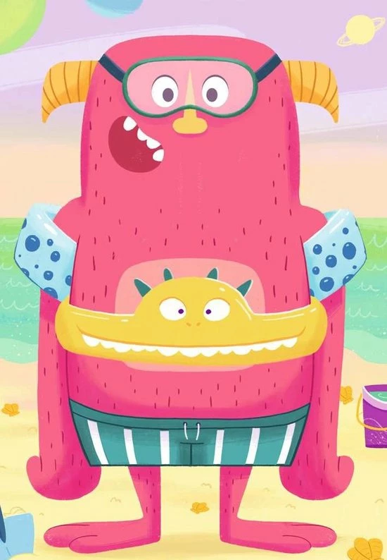 Ravensburger Mix & Match Puzzel Grappige Monsters - 3 X 24 Stukjes - Kinderpuzzel 12 Ravensburger Mix & Match Puzzel Grappige Monsters - 3 X 24 Stukjes - Kinderpuzzel - Afbeelding 10