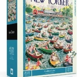 The New York Puzzle Company New York Puzzle Company Gridlock Lake - 1500 Pieces