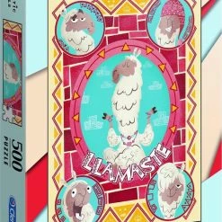 Clementoni - Fantastic Animals Puzzel - LLamaste - 500 Stukjes, Puzzel Volwassenen