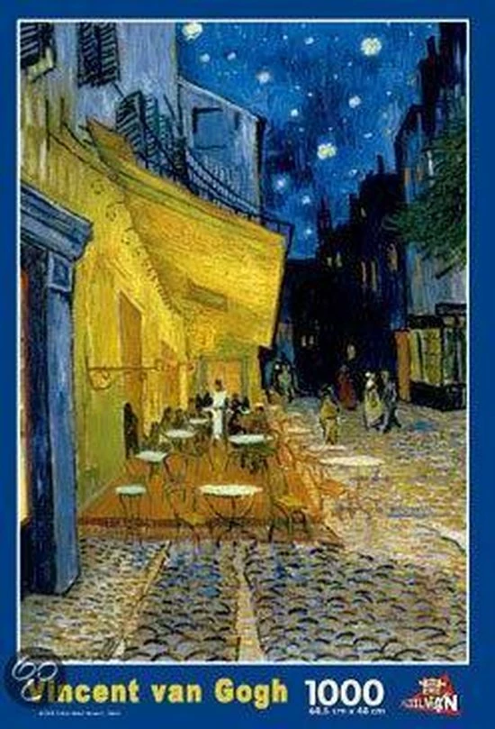 Puzzelman Van Gogh: Caféterras Bij Nacht (Place Du Forum) 3 Puzzelman Van Gogh: Caféterras Bij Nacht (Place Du Forum)