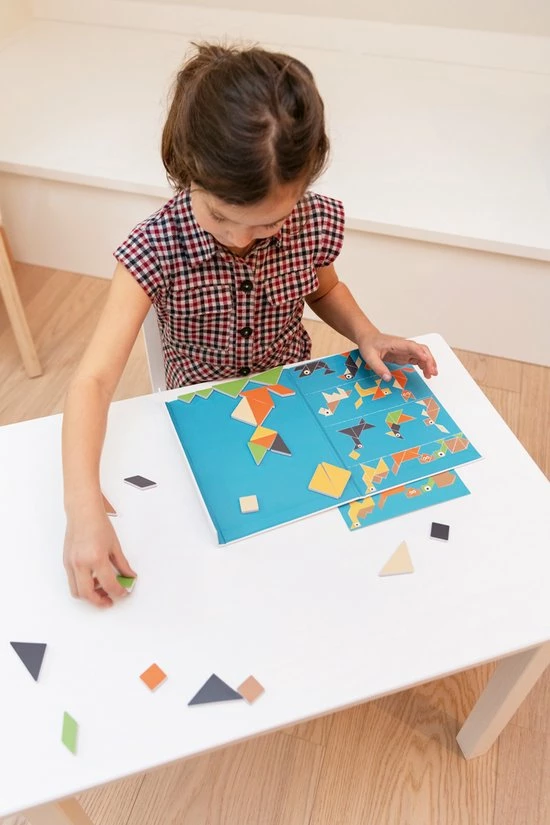 Scratch Europe Scratch EduLogic Book: TANGRAM DIEREN 18,2x25,6x1,3cm (gesloten), 51,5x25,6x1cm (open), Magnetisch, 4+ 8 Scratch Europe Scratch EduLogic Book: TANGRAM DIEREN 18,2x25,6x1,3cm (gesloten), 51,5x25,6x1cm (open), Magnetisch, 4+ - Afbeelding 6