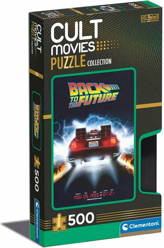 Clementoni Puzzels Voor Volwassenen - Cult Movies Back To The Future, Legpuzzel 500 Stukjes, 14-99 Jaar - 35110 11 Clementoni Puzzels Voor Volwassenen - Cult Movies Back To The Future, Legpuzzel 500 Stukjes, 14-99 Jaar - 35110 - Afbeelding 9