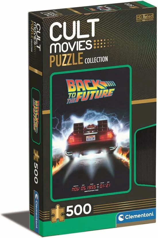 Clementoni Puzzels Voor Volwassenen - Cult Movies Back To The Future, Legpuzzel 500 Stukjes, 14-99 Jaar - 35110 3 Clementoni Puzzels Voor Volwassenen - Cult Movies Back To The Future, Legpuzzel 500 Stukjes, 14-99 Jaar - 35110